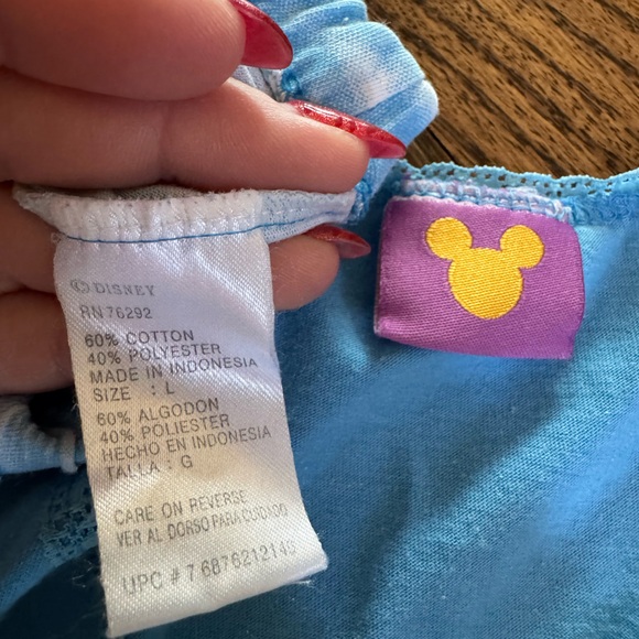 Vintage Winnie the Pooh Piglet Disney 90’s Pajama Set Shorts Short Sleeve Large - Picture 6 of 7